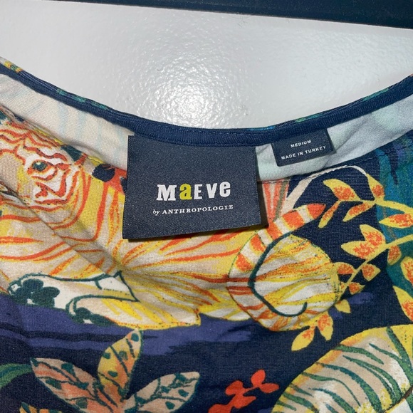 Super cute tropical Maeve top from Anthropologie! - Picture 2 of 2